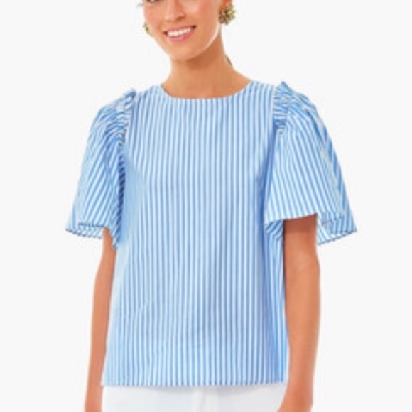 Pomander Place Striped Blouse